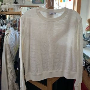 Cream Vince Pullover